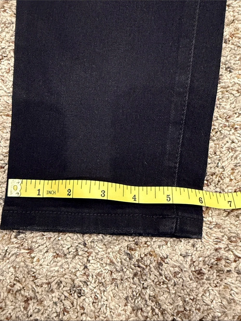 VERVET Black Button-Fly High Rise Jeans - Picture 6 of 8